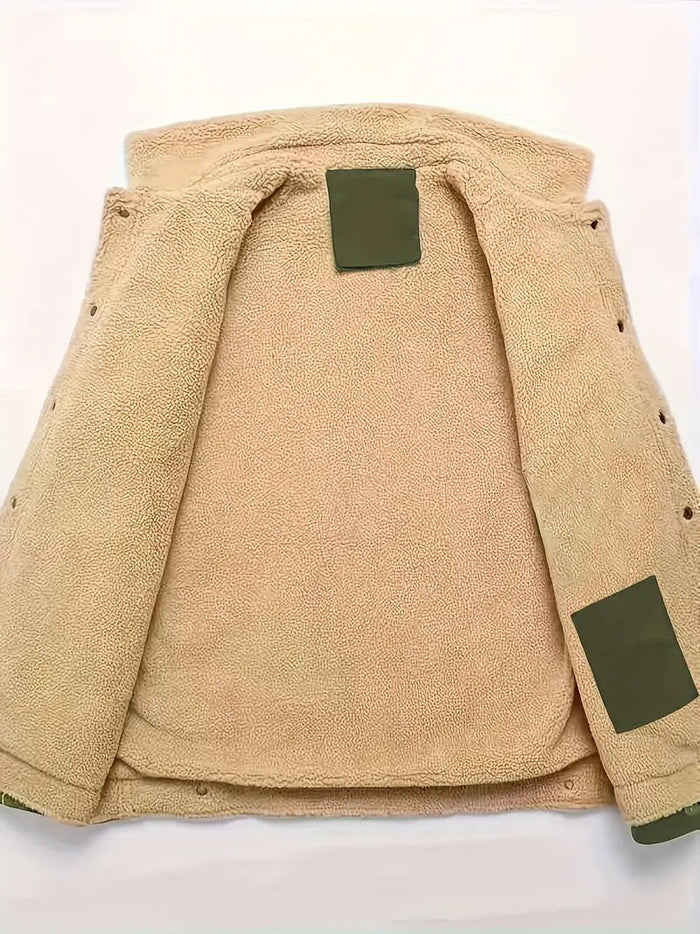 Brit & Boho™️ |  Classic Tailored Men's Coat with Notch Collar Brit & Boho | Fashion & Boutique