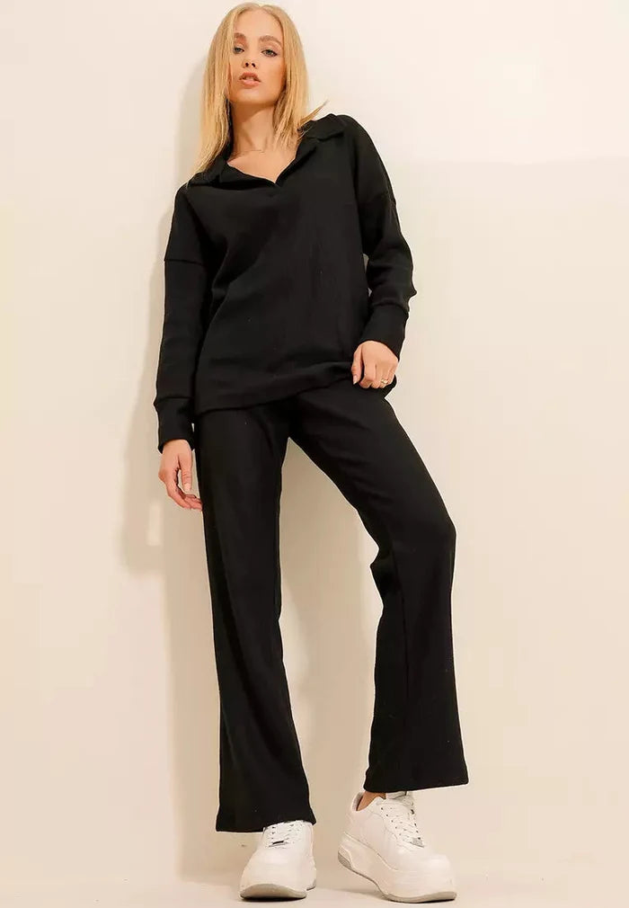 Brit & Boho™ I Alyssa Knit Top & Pants Set Brit & Boho | Fashion & Boutique
