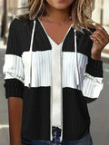 Brit & Boho™ I Celyn Casual Long Sleeve Rib Knit Sweatshirt Brit & Boho | Fashion & Boutique