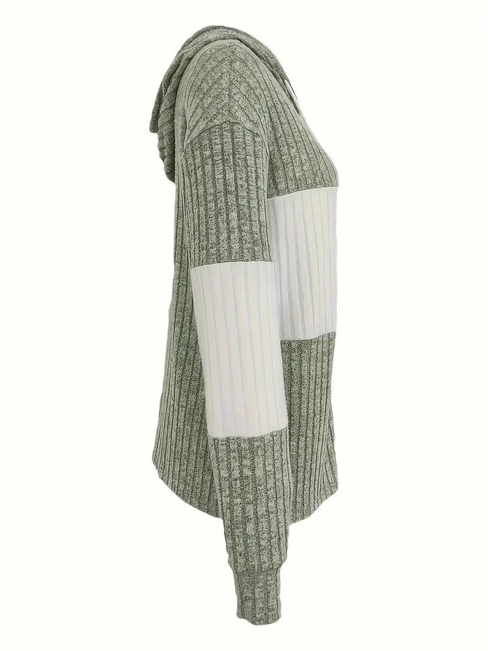 Brit & Boho™ I Celyn Casual Long Sleeve Rib Knit Sweatshirt Brit & Boho | Fashion & Boutique