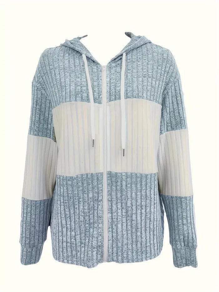 Brit & Boho™ I Celyn Casual Long Sleeve Rib Knit Sweatshirt Brit & Boho | Fashion & Boutique