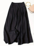 Brit & Boho™ I Gennie Solid Wide Leg Pants Brit & Boho | Fashion & Boutique