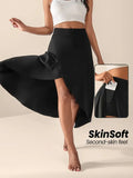 Brit & Boho™ I June High-Waisted Split Skort with Pockets Brit & Boho | Fashion & Boutique