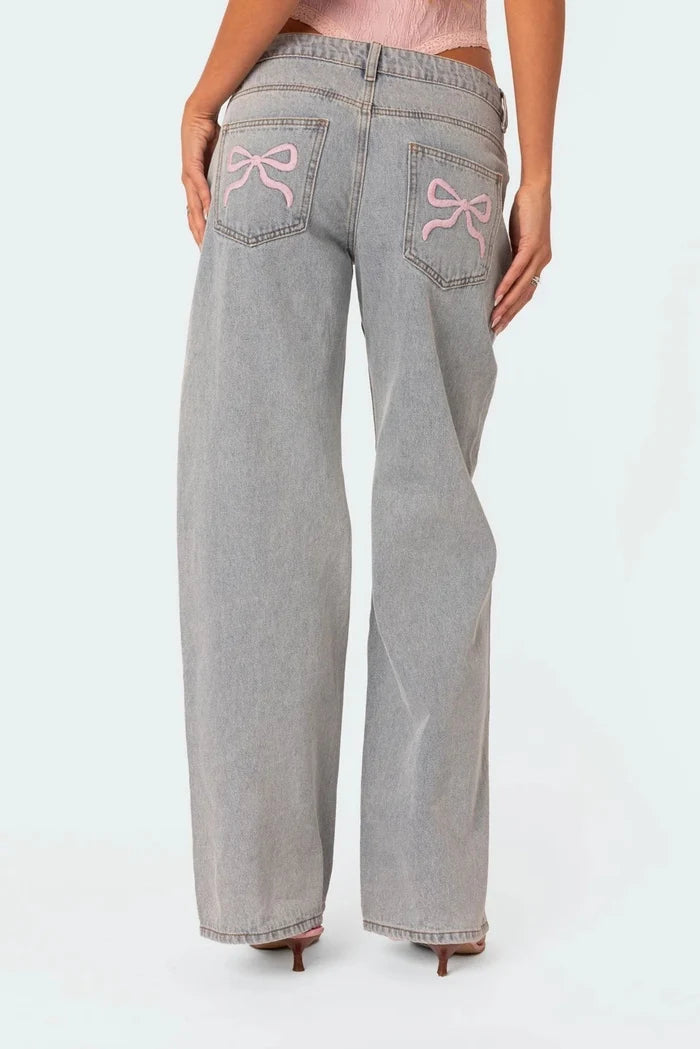 Brit & Boho™ I Miani Bow-tie Jeans Brit & Boho | Fashion & Boutique