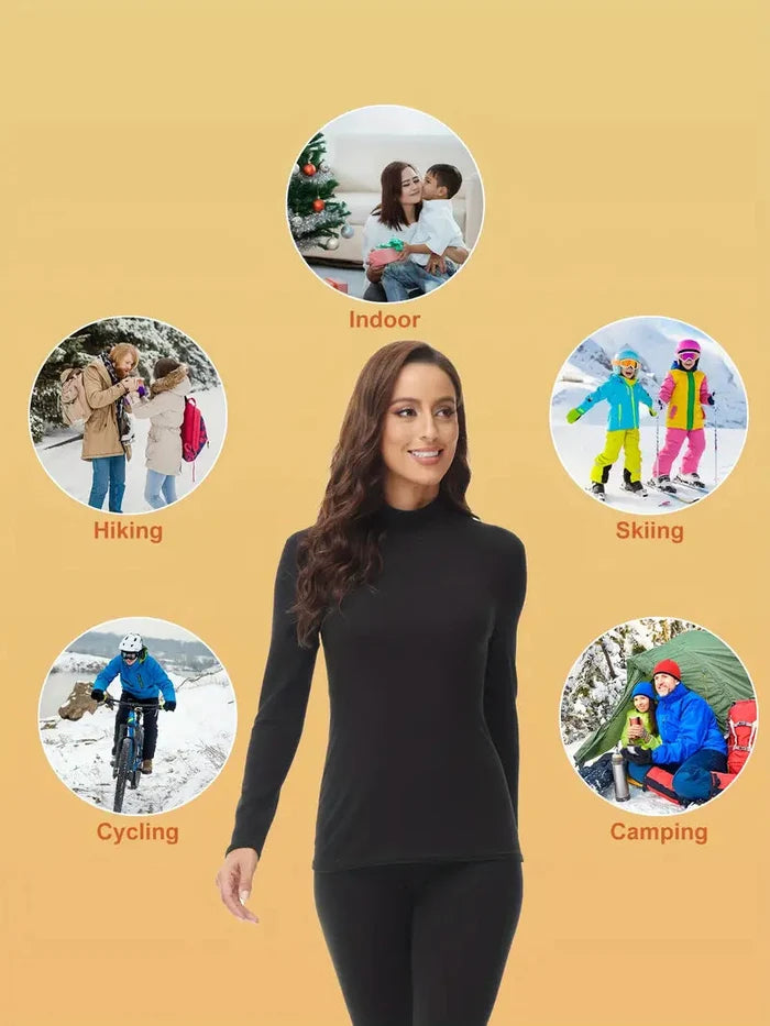 Brit & Boho™ I Miya Long Sleeve Thermal Underwear Set Brit & Boho | Fashion & Boutique