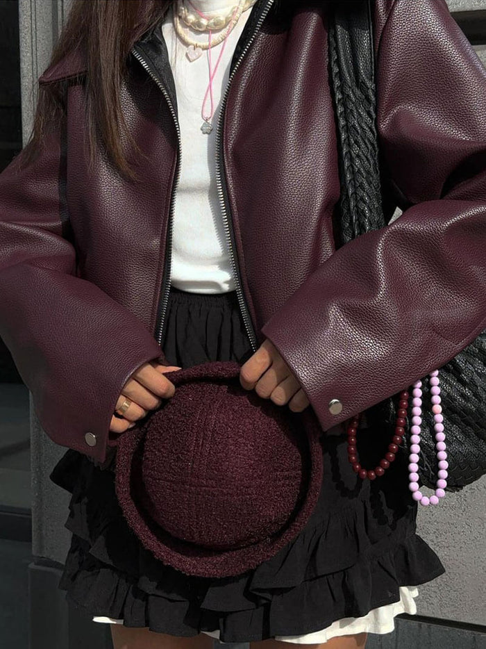 Brit & Boho™️ I Sorrea Leather Jacket Brit & Boho | Fashion & Boutique
