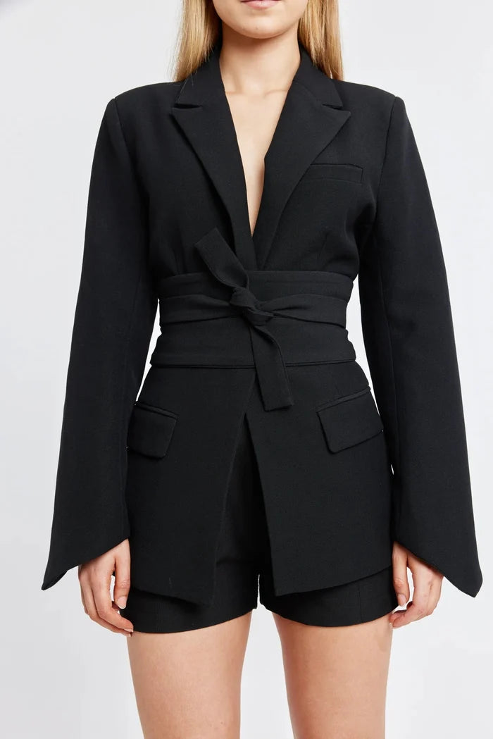 Brit & Boho™ I Stefy Muse Blazer With Additional Belts Brit & Boho | Fashion & Boutique