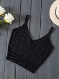 Brit & Boho™ I Suzette Valentine's Day Knitted Cami Crop Top Brit & Boho | Fashion & Boutique