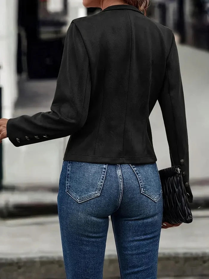 Brit & Boho™ I Windy Faux Suede Leather Jacket Brit & Boho | Fashion & Boutique