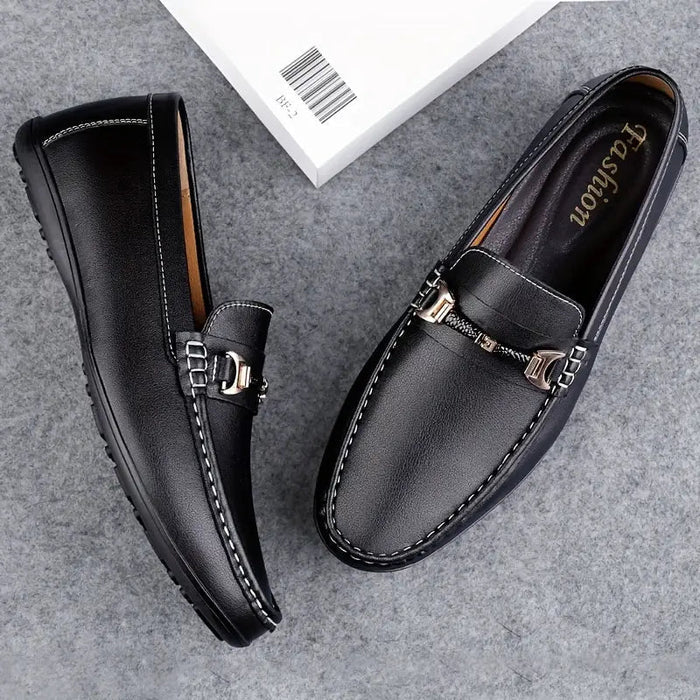 Brit & Boho™️ | Louis Split Leather Loafers Brit & Boho | Fashion & Boutique
