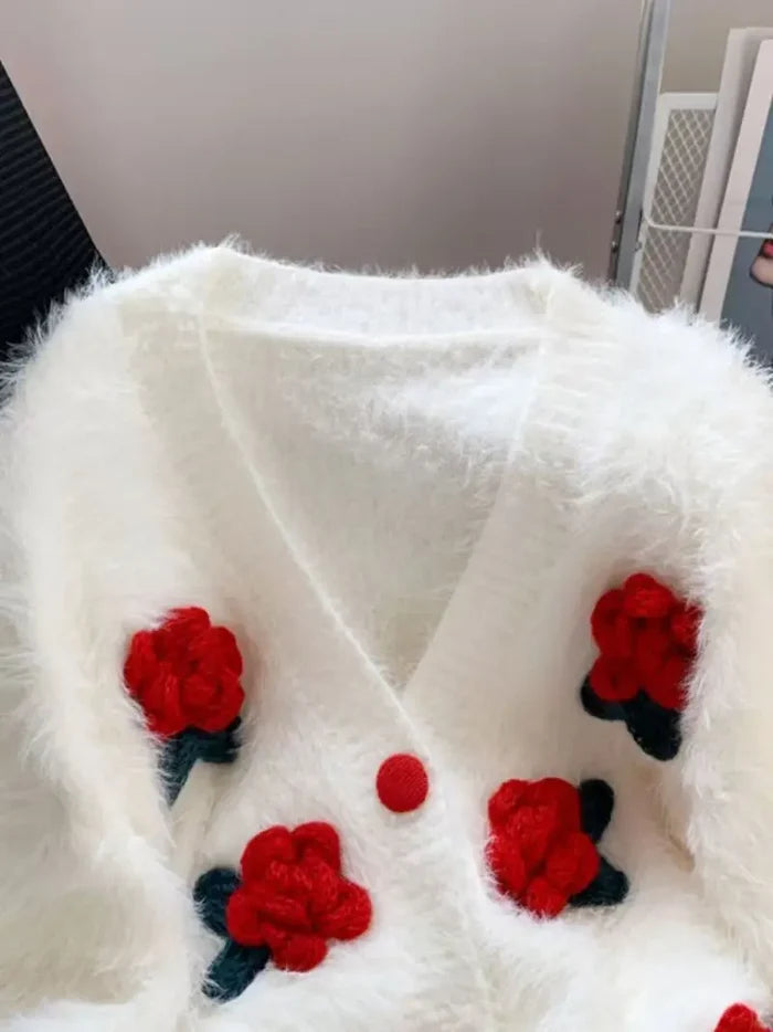 Brit & Boho™ | Savannah 3D Flower Sweaters - Brit & Boho | Fashion & Boutique