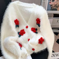 Brit & Boho™ | Savannah 3D Flower Sweaters - Brit & Boho | Fashion & Boutique