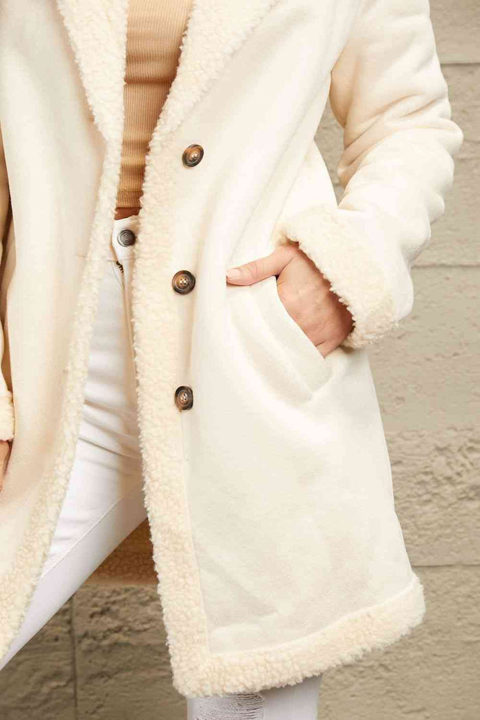 Brit & Boho™ | Willow Trim Solid Coat Brit & Boho | Fashion & Boutique