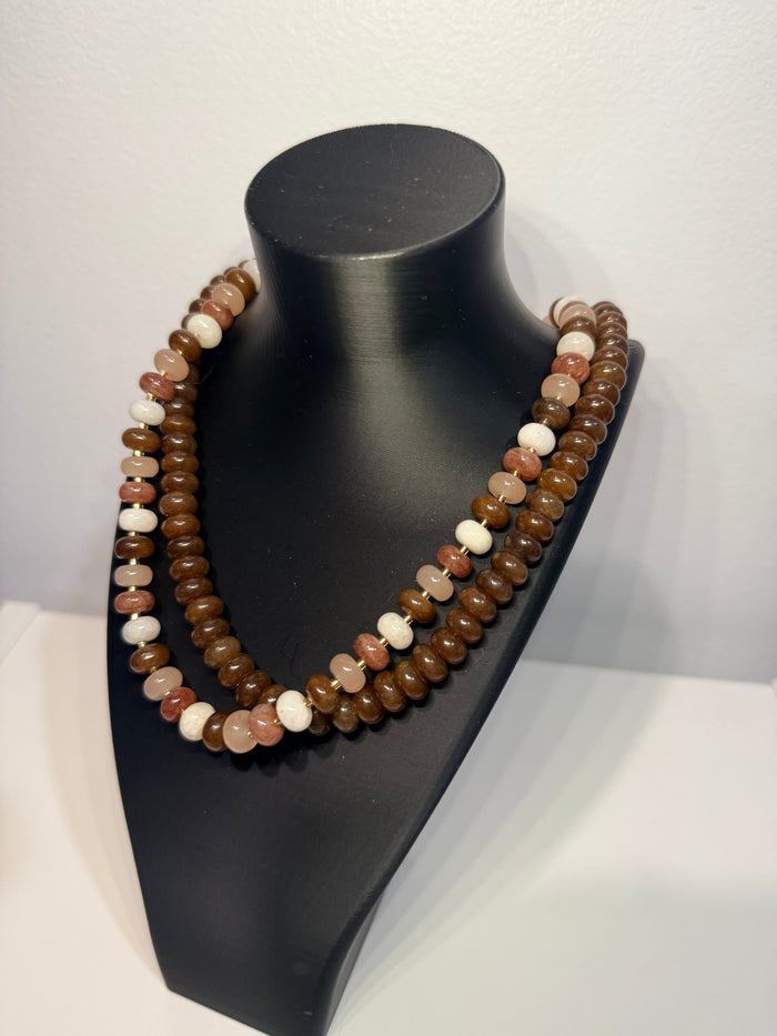 Brown Sugar Chunky Necklace