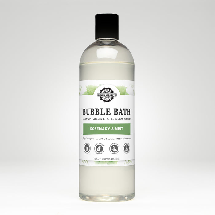 Bubble Bath | Rosemary & Mint - Rustic Strength