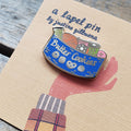 Butter Cookie Sewing Kit Enamel Pin