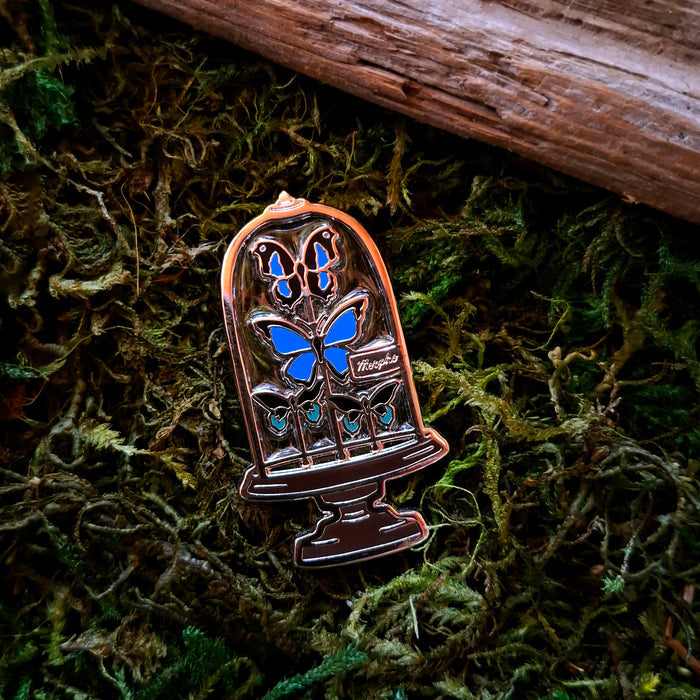 Butterfly Dome Enamel Pin