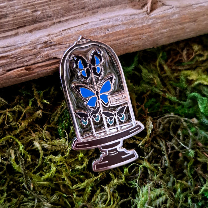 Butterfly Dome Enamel Pin