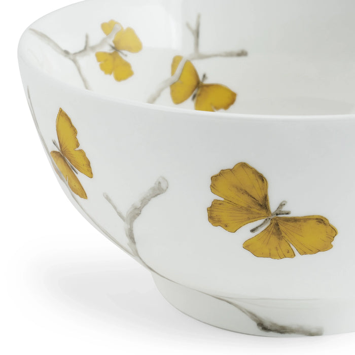 Michael Aram Butterfly Ginkgo Porcelain Serving Bowl