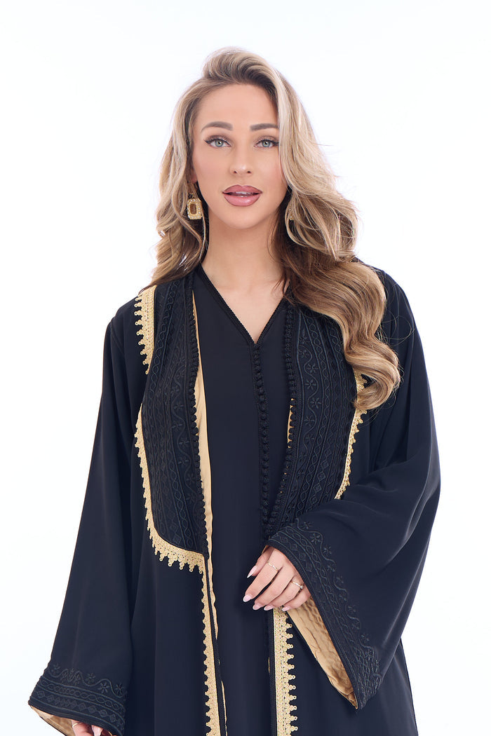 Caftan Asmahan Black