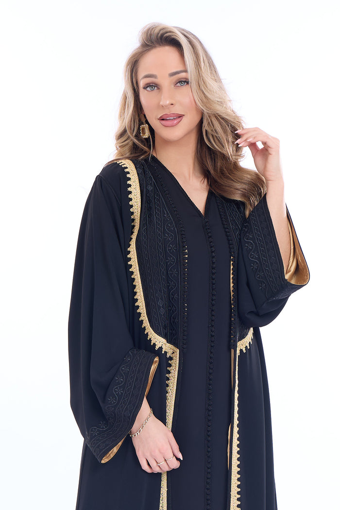 Caftan Asmahan Black