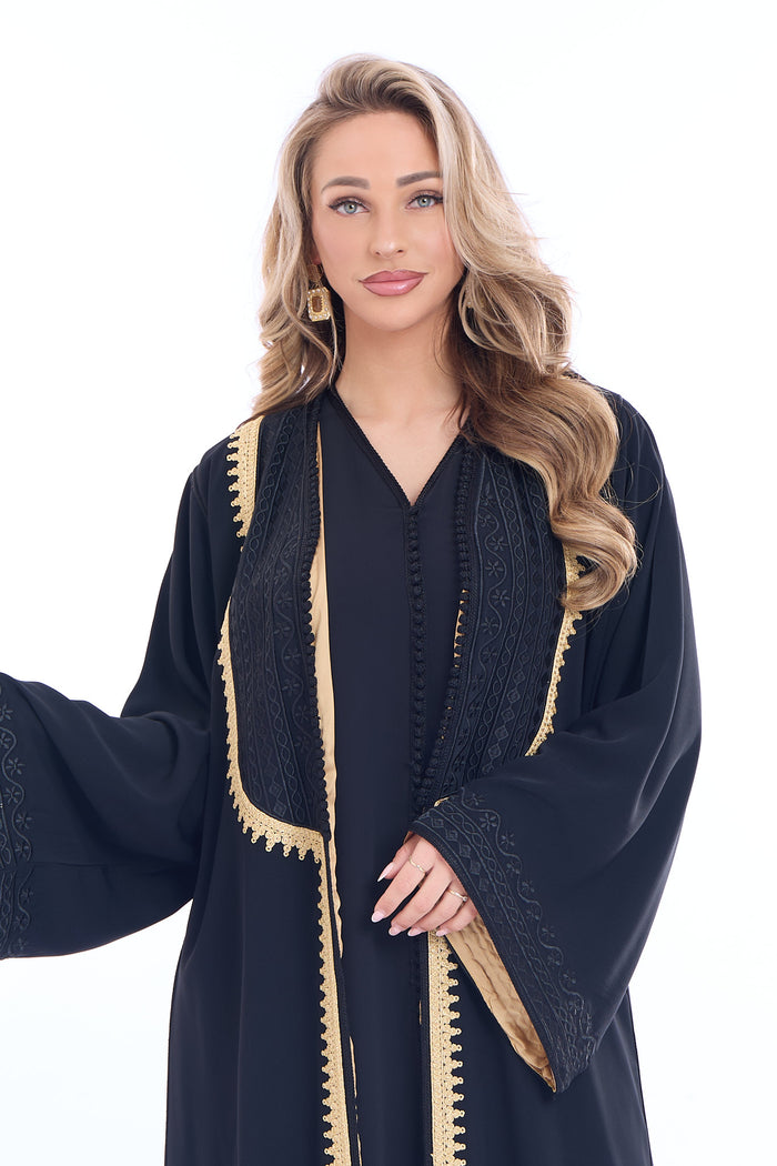 Caftan Asmahan Black