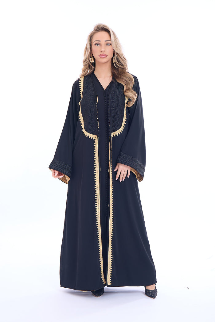 Caftan Asmahan Black