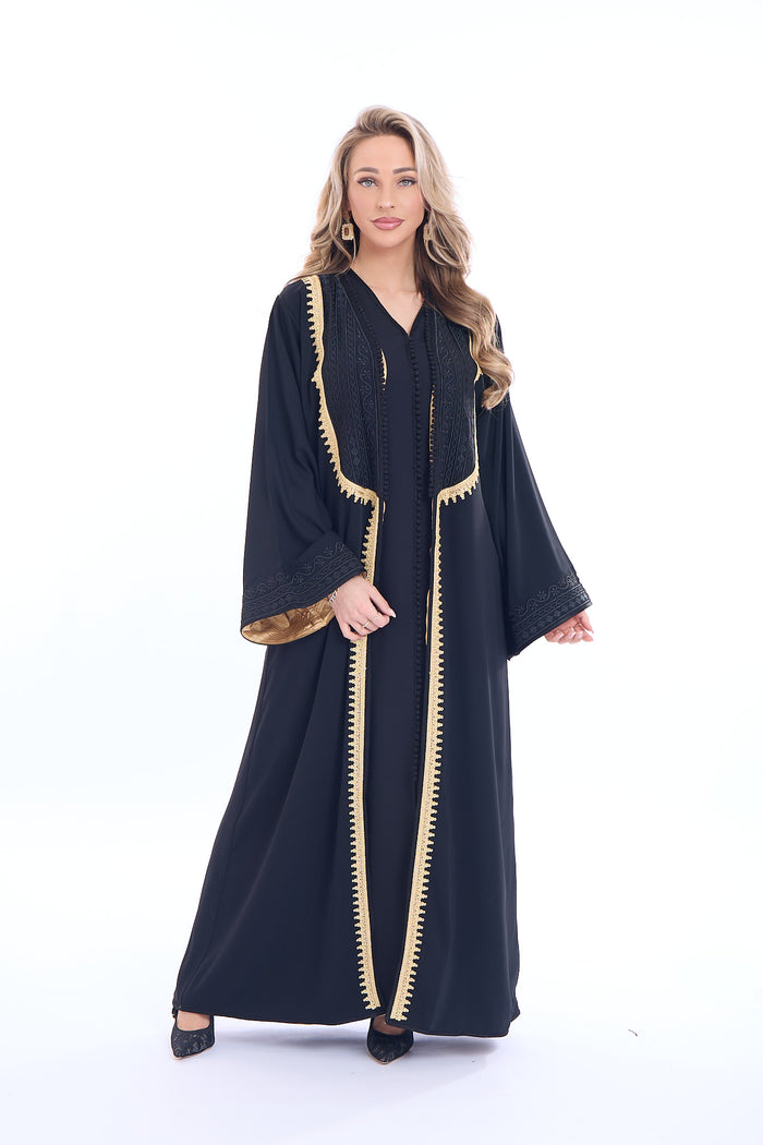 Caftan Asmahan Black