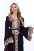 Caftan Huda Brown