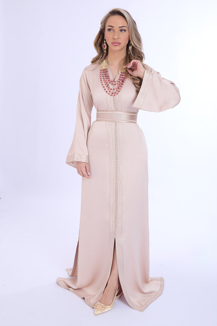 Caftan imaan beige