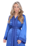 Caftan Mervat Oxfordblue