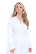 Caftan Mervat White