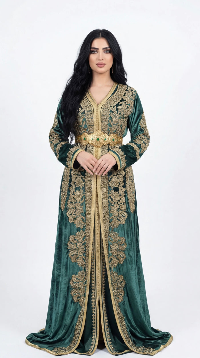 Caftan Sem Darkgreen