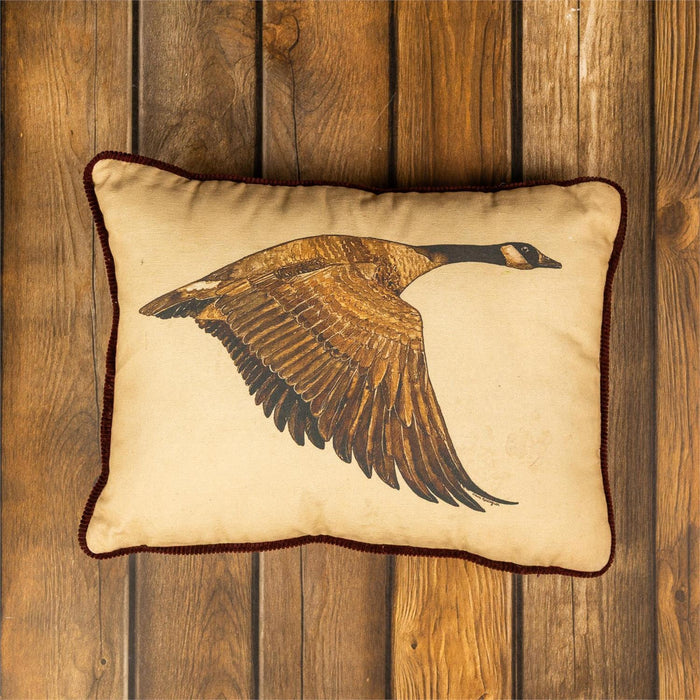 Canada Flying Goose Throw Pillow