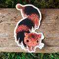 Cat-erpillar Vinyl Sticker