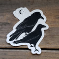 Celestial Ravens Vinyl Sticker