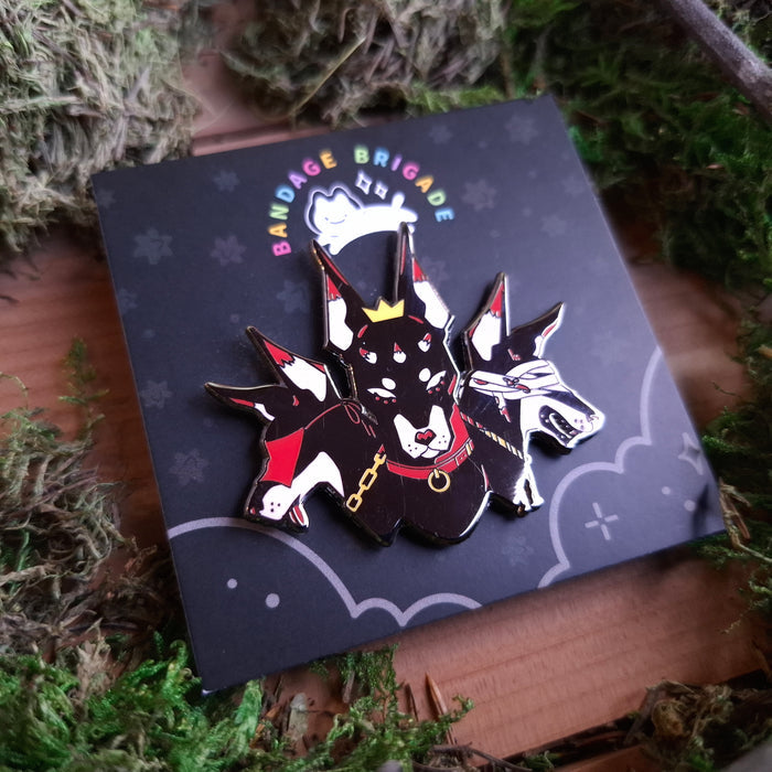 Cerberus Enamel Pin