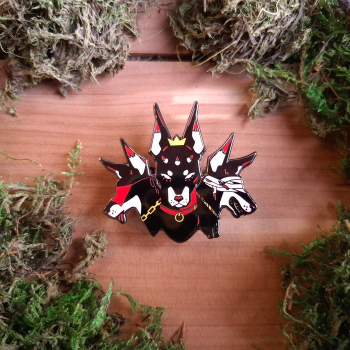 Cerberus Enamel Pin