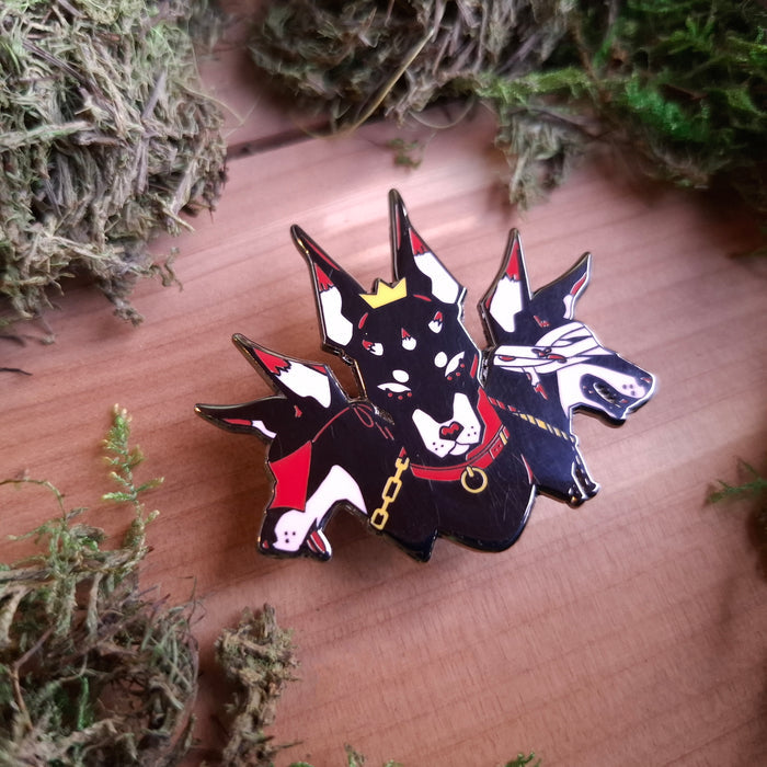 Cerberus Enamel Pin