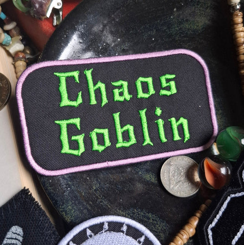"Chaos Goblin" Iron-On Patch