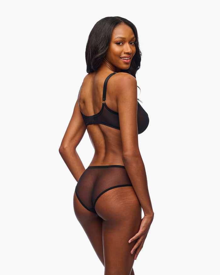 Black Boyleg - Soire Iconic Cheeky Brief