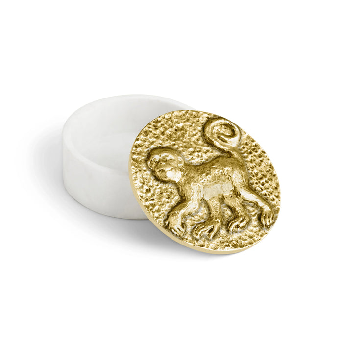 Michael Aram Chinese Zodiac Monkey Box