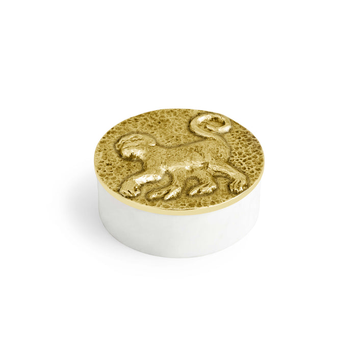 Michael Aram Chinese Zodiac Monkey Box
