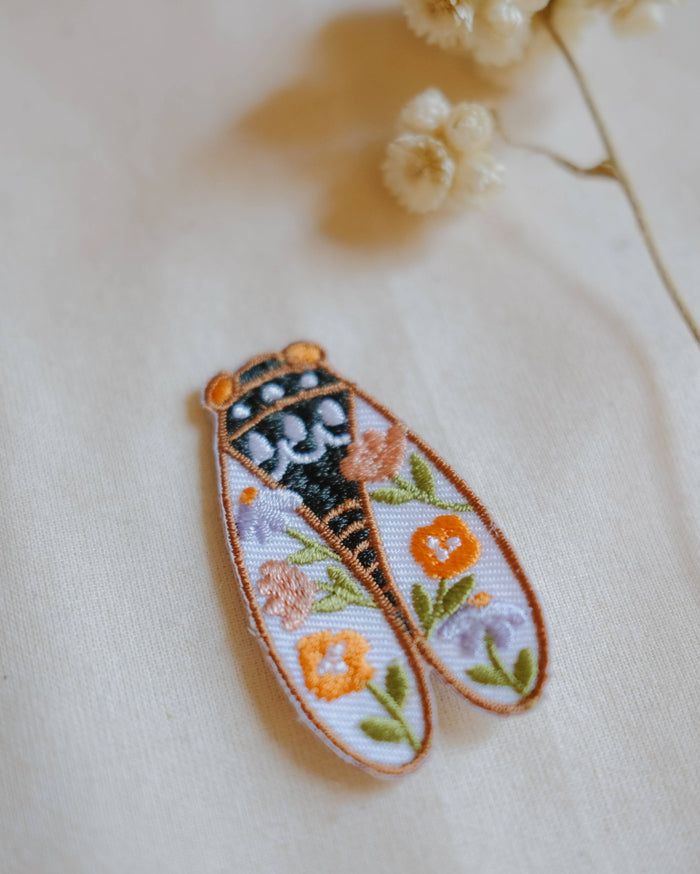 Cicada Small Iron-On Patch