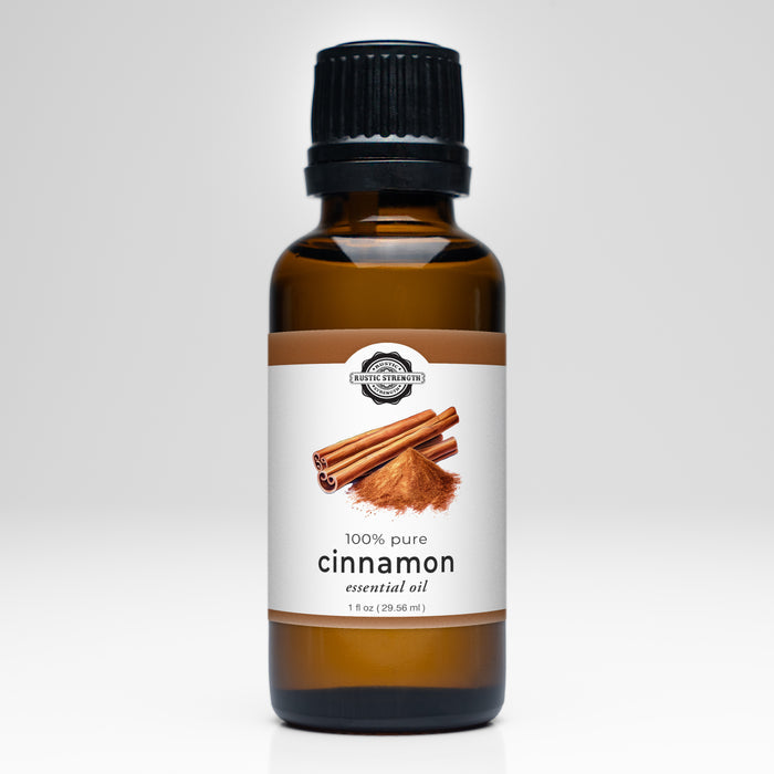 Rustic Strength - Essential Oil | 1oz Amber Glass Vial | Cinnamon