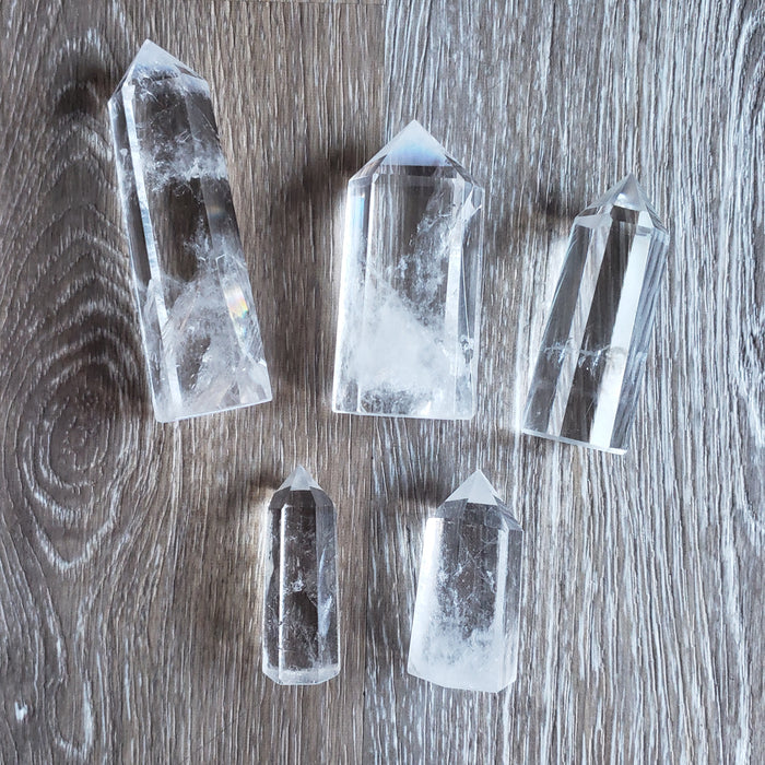 Clear Quartz Obelisk