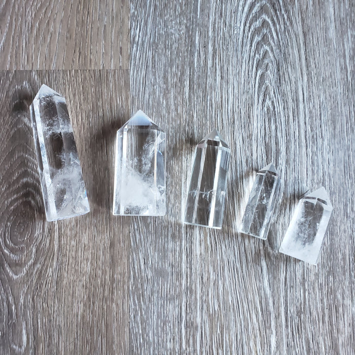Clear Quartz Obelisk
