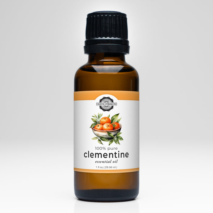 Rustic Strength - Essential Oil | 1oz Amber Glass Vial | Clementine