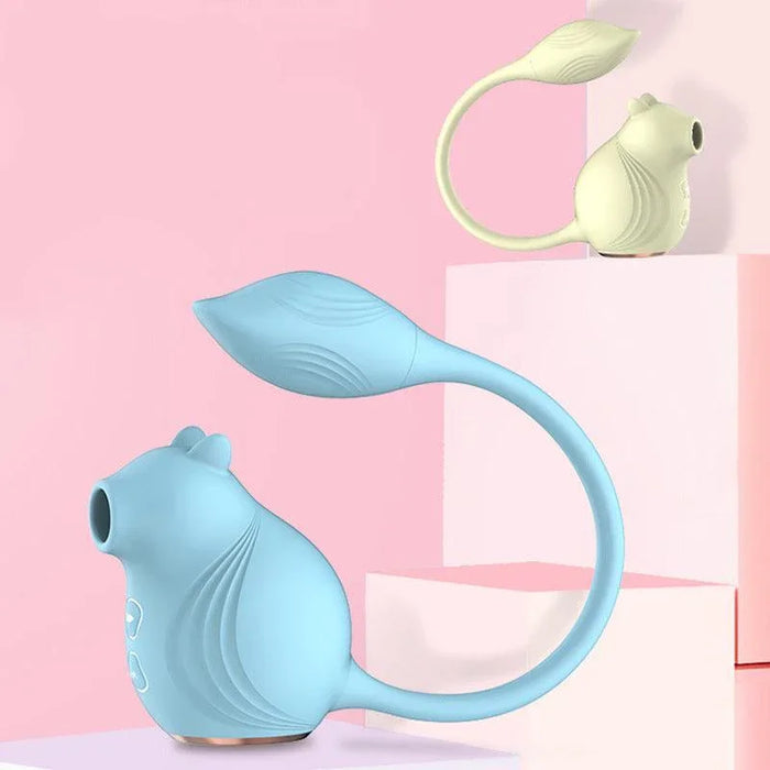 Lovely Mouse Clit Sucker Vibrating Egg Sex Toy - xinghaoya official store
