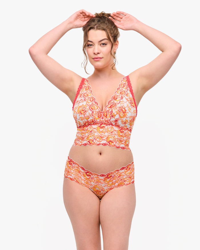 Orange Thong - Never  Say Never Ombre Comfie Thong